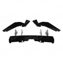 Standalone view of the 3-piece rear diffuser shark fin kit for 2015-2021 Subaru WRX/STI