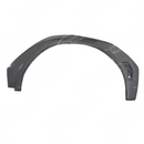 Rear view of uninstalled carbon fiber fender flares showing mounting points