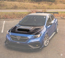 2022 Subaru WRX VB featuring an aggressive VS style vented carbon fiber hood