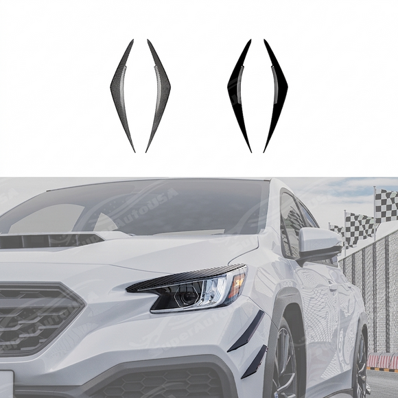 Achieving a JDM-inspired aesthetic for the latest Subaru WRX VB with simple headlight overlays