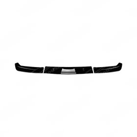 Standalone view of the uninstalled STI style rear bumper diffuser for Subaru VB