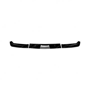 Standalone view of the uninstalled STI style rear bumper diffuser for Subaru VB