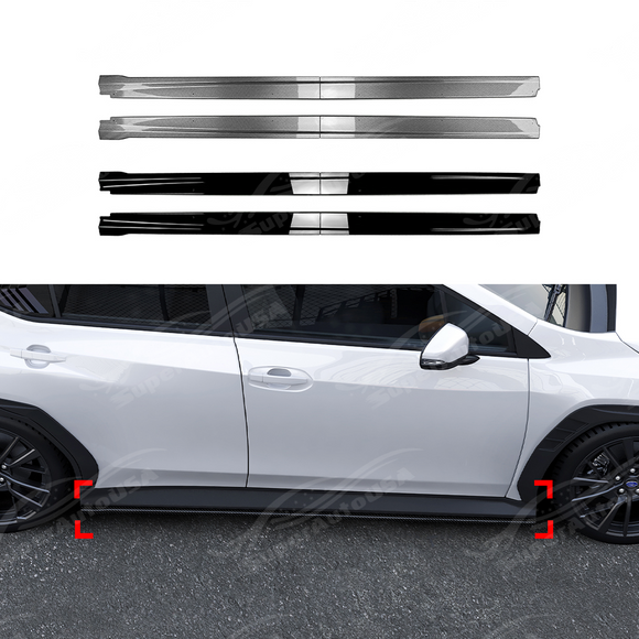 Protective packaging including the side skirt panels and installation hardware kit