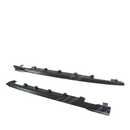 Close-up of the textured finish on the WRX VB side skirt splitter