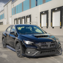 Matte black side body skirt splitter for Subaru WRX VB 2021-2026