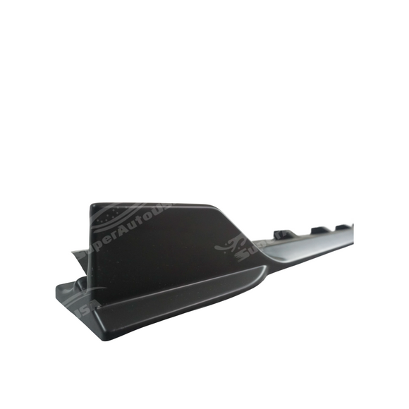 Precision fitment of side skirt splitter on 2023 Subaru WRX VB