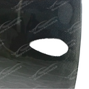 Detailed edge of the carbon fiber roof top cover overlay