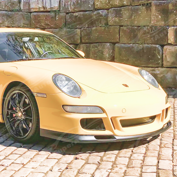 For 2005-2008 Porsche 911 997.1 OE GT3 Style Front Bumper Splitter Lip 1 piece