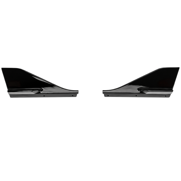 Underside view displaying pre-drilled bolt points and automotive double-sided adhesive tape channels