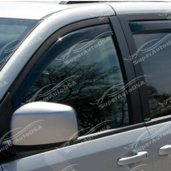 2011 Pilot rain visor set in-channel SuperAutoUSA