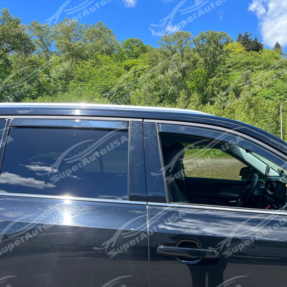 2012 Pilot vent shade visors in-channel SuperAutoUSA