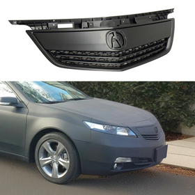 2013 Acura TL mesh grill matte black SuperAutoUSA

