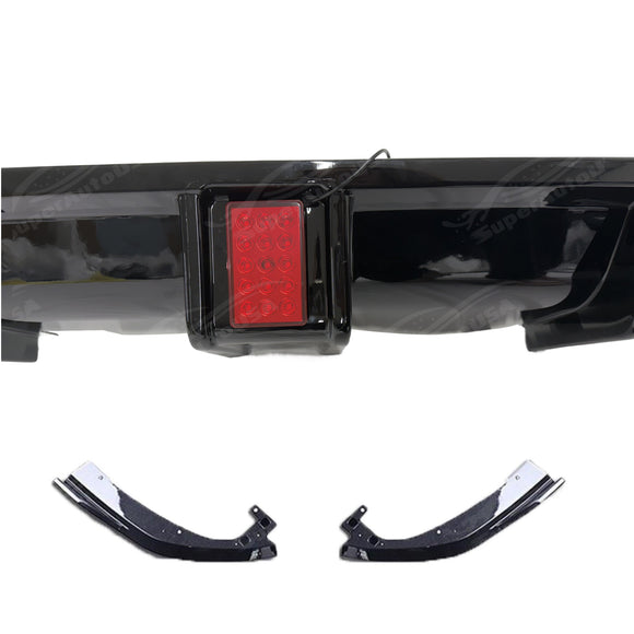 2019 Honda Civic carbon fiber style diffuser SuperAutoUSA