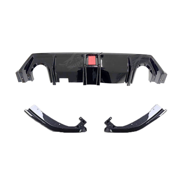 2019 Civic LED bumper lip carbon style SuperAutoUSA