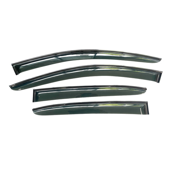 2021 MX-5 carbon fiber print side wind guards SuperAutoUSA