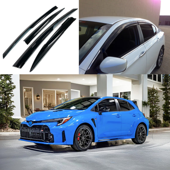 2021 Corolla 3D Mugen window rain guards SuperAutoUSA