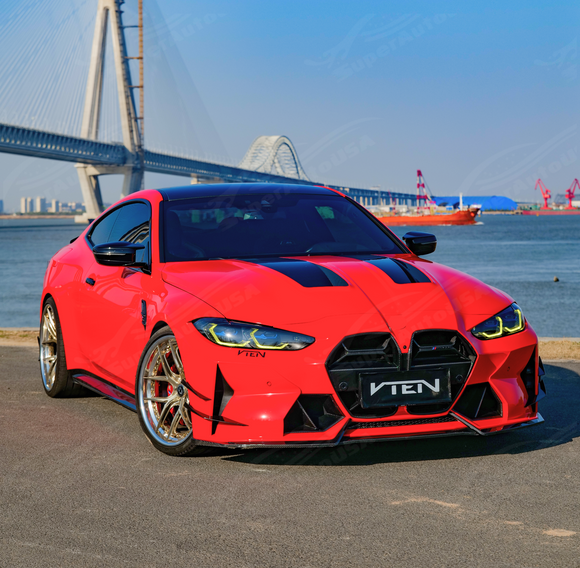 2022 M4 carbon ABS front fascia kit SuperAutoUSA

