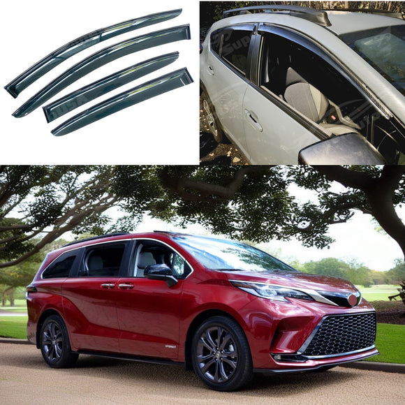 2022 Sienna CF print rain guards SuperAutoUSA