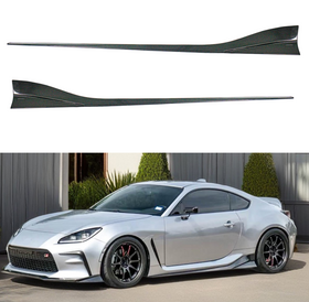 2023 GR86 rocker panel carbon side splitters SuperAutoUSA

