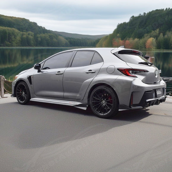 2025 Toyota GR Corolla under spoiler extensions SuperAutoUSA


