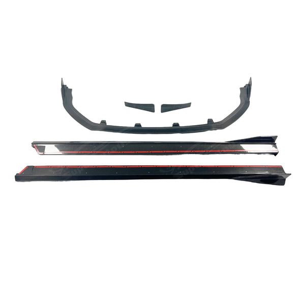 Real Carbon Fiber body kit for Toyota GR Corolla Morizo Edition with side skirts by SuperAutoUSA.
