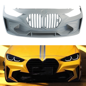 2013 BMW F30 polyurethane front bumper kit with mesh grille – SuperAutoUSA

