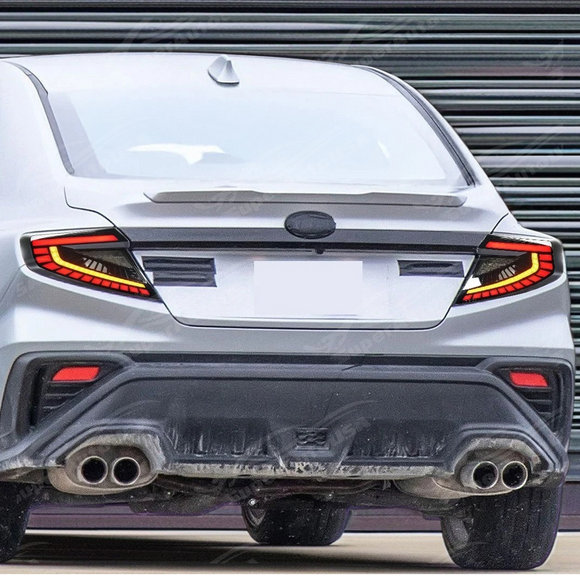 Full LED tail lamp kit for 2023 Subaru WRX Base Manual Sedan by SuperAutoUSA