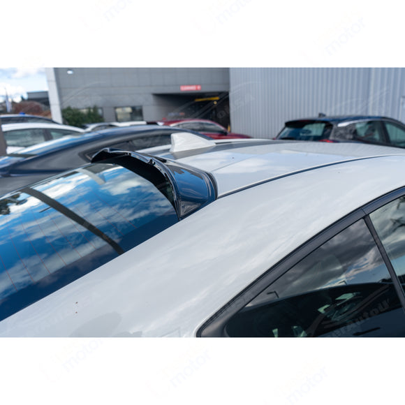 Gloss black rear roof visor for 2023 GR86 SuperAutoUSA