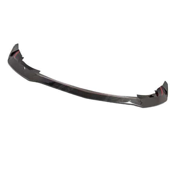Real carbon fiber front lip spoiler for Acura Integra 2024-2025 by SuperAutoUSA.
