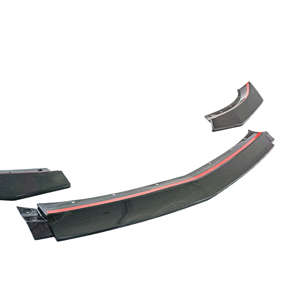 2025 Nissan 400Z RZ34 front splitter lip real carbon fiber – SuperAutoUSA