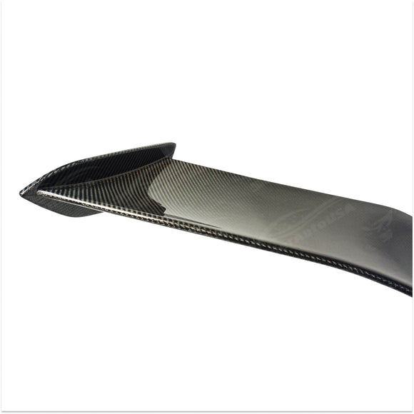 2021 Chevrolet Corvette C8 Stingray carbon fiber rear spoiler by SuperAutoUSA