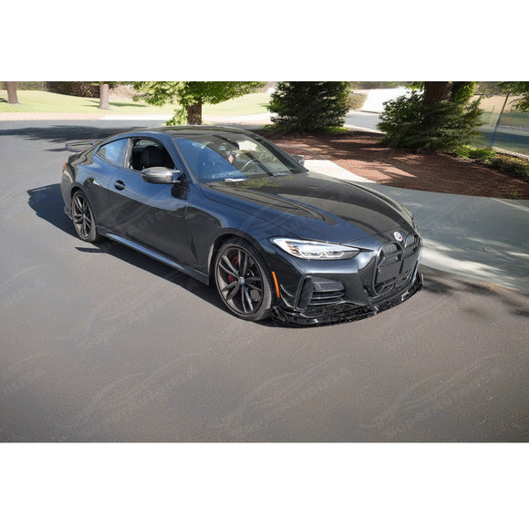 CSL Style front lip spoiler for BMW 430i Coupe 21 22 23 24 25 by SuperAutoUSA.
