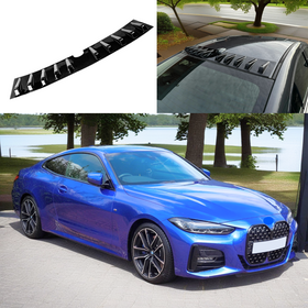 2014 BMW F36 vortex generator roof spoiler in gloss black by SuperAutoUSA.