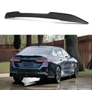 Fits BMW 530i Sedan 2023, 2024 gloss black rear spoiler wing by SuperAutoUSA.
