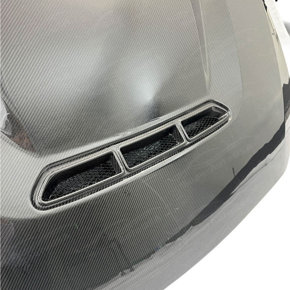 Real carbon fiber front vented hood panel for 2019 BMW M2 Competition by SuperAutoUSA