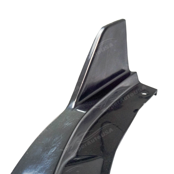 Installed SuperAutoUSA PU front splitter on a new KIA K5

