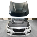 2017 BMW M2 F87 CS-style carbon fiber hood panel by SuperAutoUSA