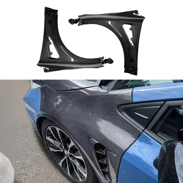 2024 GR Corolla carbon fiber vented front fender by SuperAutoUSA.
