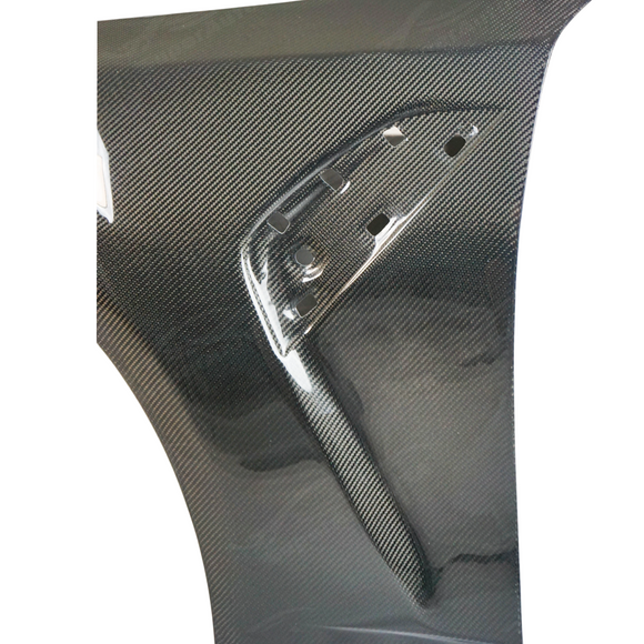 Carbon fiber front and rear wide fenders for BMW G80 M3 2022 Competition by SuperAutoUSA