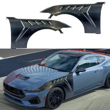 2025 Ford Mustang Dark Horse Coupe 2-Door carbon fiber wide fender set by SuperAutoUSA