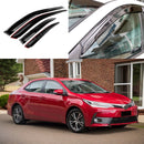 2015 Toyota Corolla rain guards vent visors SuperAutoUSA