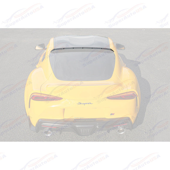 Fits 2020-Up Toyota Supra Unpainted Performance Rear Roof Spoiler