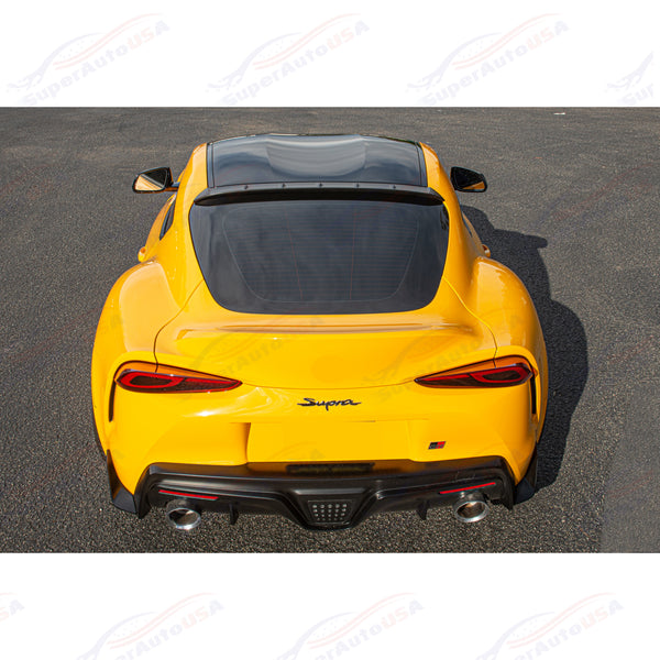 Fits 2020-Up Toyota Supra Unpainted Performance Rear Roof Spoiler