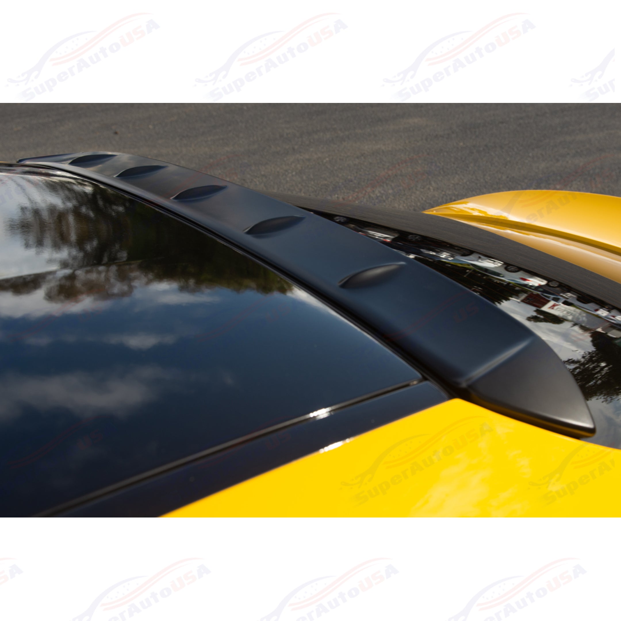 Fits 2020-Up Toyota Supra Gloss Black Performance Rear Roof Spoiler-13