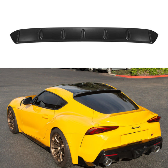 Fits 2020-Up Toyota Supra Unpainted Performance Rear Roof Spoiler