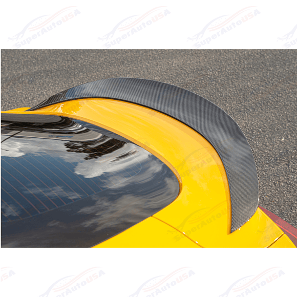Fits 2020-UP Toyota GR Supra Carbon Fiber Rear Trunk Spoiler Wing