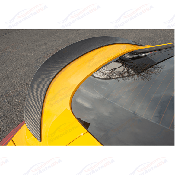Fits 2020-UP Toyota GR Supra Carbon Fiber Rear Trunk Spoiler Wing