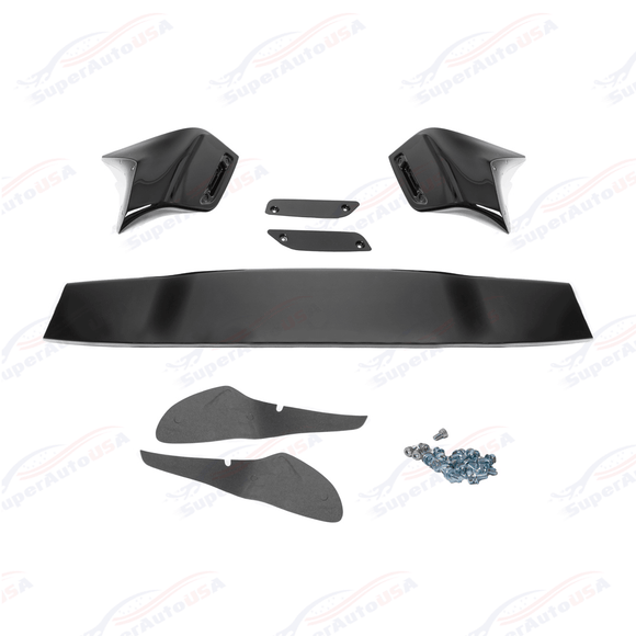 Se adapta al alerón trasero del maletero en color negro brillante Toyota GR Supra ST 2020 en adelante