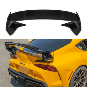 Fits 2020-Up Toyota GR Supra ST Gloss Black Rear Trunk Spoiler Wing