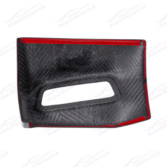 Fits 2020-Up Toyota Supra Carbon Fiber Headlight Switch Button Cover